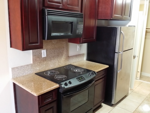 Kitchen Stove & Fridge